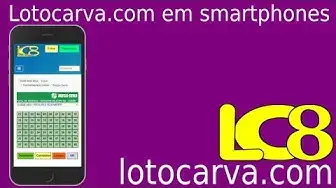 'Video thumbnail for Como usar o site lotocarva.com em um smartphone'