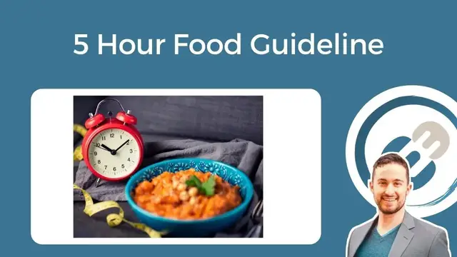 'Video thumbnail for 5 Hour Food Guideline'