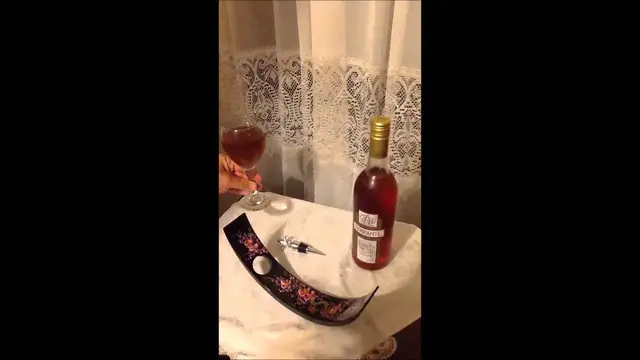 Video thumbnail for BellaHomeInternational Hand-Painted Wine Rack ExperimentalHomesteader.com