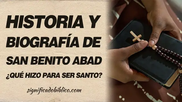 Video thumbnail for 🙏 Historia y biografía de San Benito Abad. ¿Qué hizo para ser Santo? 🙏