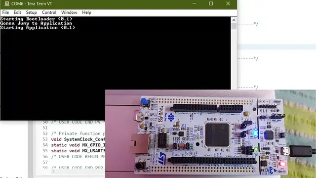 Video thumbnail for STM32 Bootloader Tutorial Part 3 - Writing Simple STM32 Bootloader