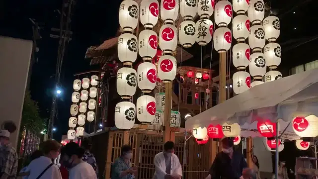 'Video thumbnail for 2022年祇園祭 大船鉾 ライトアップ / 2022 Gion Festival Ofunahoko Illumination'