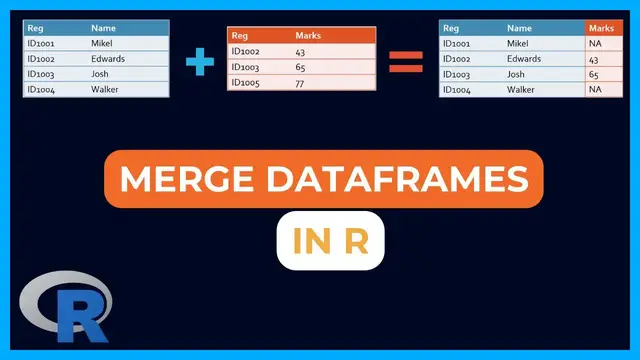 Video thumbnail for Merge Dataframe in R using Tidyverse