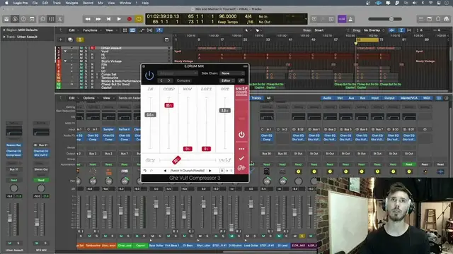 Video thumbnail for How To Use Submixes in Logic Pro X (feat. Goodhertz Vulf Compressor) - MIX and MASTER IT Yourself!