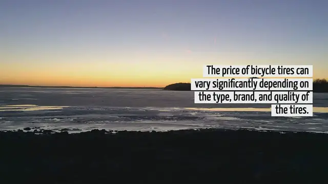 'Video thumbnail for How Much Are Bicycle Tires'