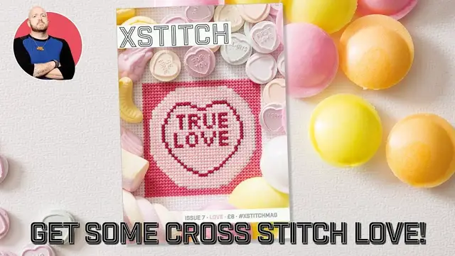 Video thumbnail for CROSS STITCH | XStitch Magazine Issue 7 - The Love Issue