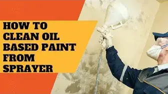 Video thumbnail for How to Clean Oil Based Paint from Sprayer?