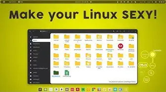 Video thumbnail for How to make your Linux look sexy – Briefly explained | 2022