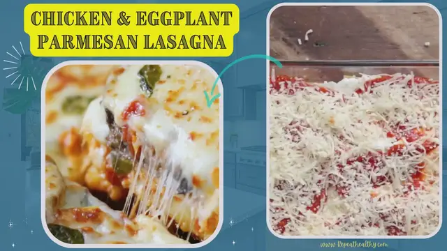 Video thumbnail for Chicken _ Eggplant Parmesan Lasagna