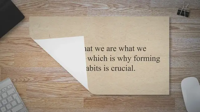 'Video thumbnail for How To Master Your Habit Formation'