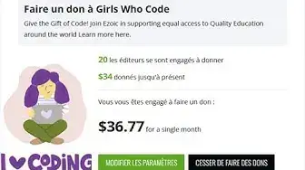 Video thumbnail for Nous Donnons 100 % De Notre Revenu Passif De Noël à Girls Who Code, Sans Impôt !
