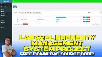 Video thumbnail for Laravel Property Management System Project with Source Code (Free Download)