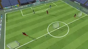 Video thumbnail for Soccer Drills For Crossing And Finishing -  3v2 playing to the striker and getting the ball wide