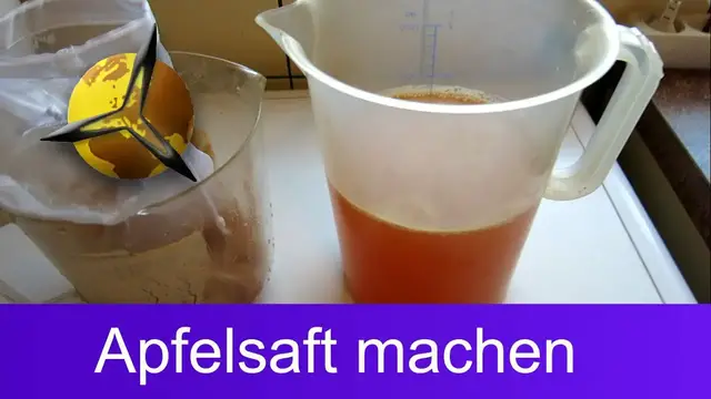 Video thumbnail for Apfelsaft naturtrüb selber machen / herstellen