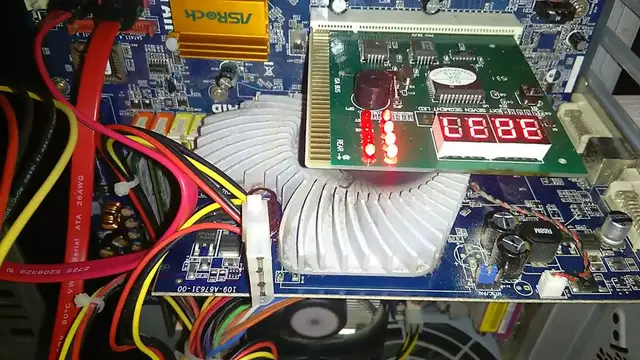 'Video thumbnail for PC Tool Kit Motherboard Diagnostic Card In Action'