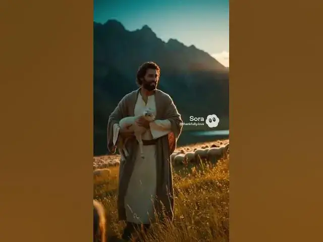 Video thumbnail for I am the good shepherd. The good shepherd lays down his life for the sheep. 
#thankfullylove