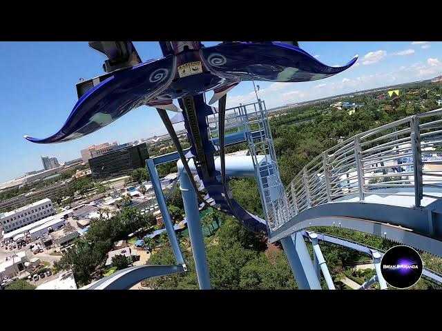 Video thumbnail for Manta SeaWorld Orlando Front Row Full POV