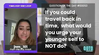 Video thumbnail for If JNM_101 could time-travel she'd tell her younger self not to paint her room bright neon