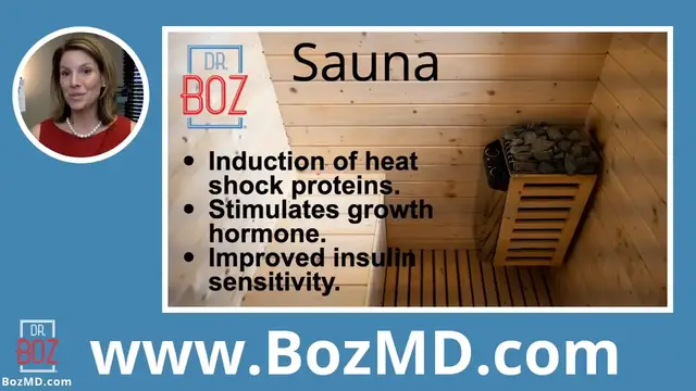 Video thumbnail for 4.Health Benefits of Saunas and how they Increase Growth Hormone   Dr. Boz (720p 30fps)