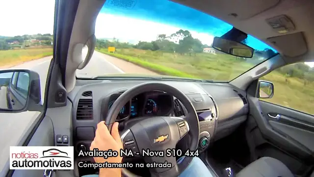 Video thumbnail for Nova S10 4x4 - Estrada - NoticiasAutomotivas.com.br