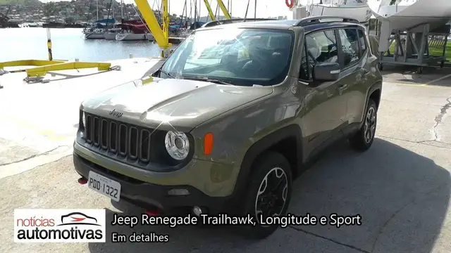 Video thumbnail for Jeep Renegade - Detalhes - NoticiasAutomotivas.com.br