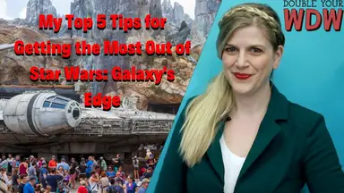 'Video thumbnail for 5 Tips for Getting the Most out of Star Wars Galaxy's Edge'