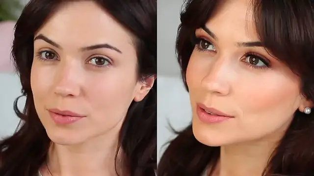 Video thumbnail for Classic Makeup Tutorial Sheer Beige Pink Soft Glam Makeup for Cool Skin Tones