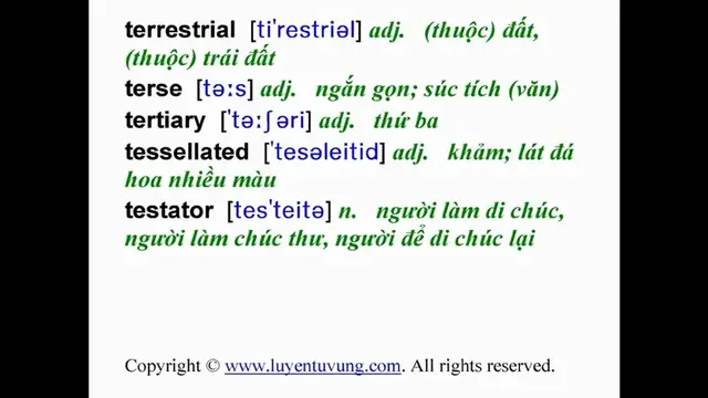 Video thumbnail for Essential Words for the GRE - Lesson 132