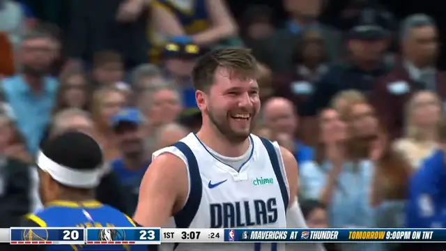 Video thumbnail for Luka Doncic Injured During the Match Against Warriors