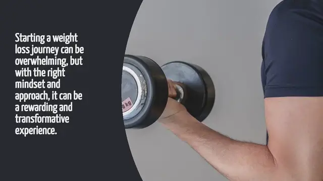 Video thumbnail for How To Start Weight Loss Journey