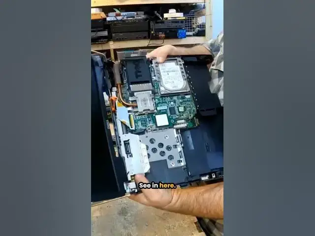 Video thumbnail for QUICK RIP: Vintage Dell Laptop