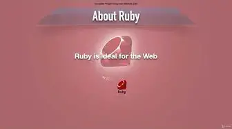 Video thumbnail for Introduction About Ruby #1