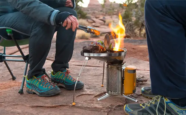 Video thumbnail for Biolite Campstove 2 Converts Energy To Charge USB Devices