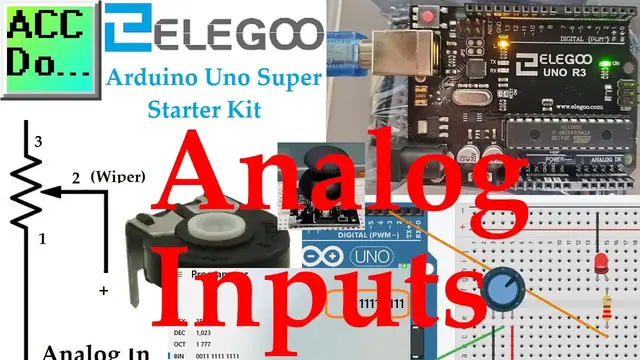 Video thumbnail for Arduino Uno Super Starter Kit Analog Inputs