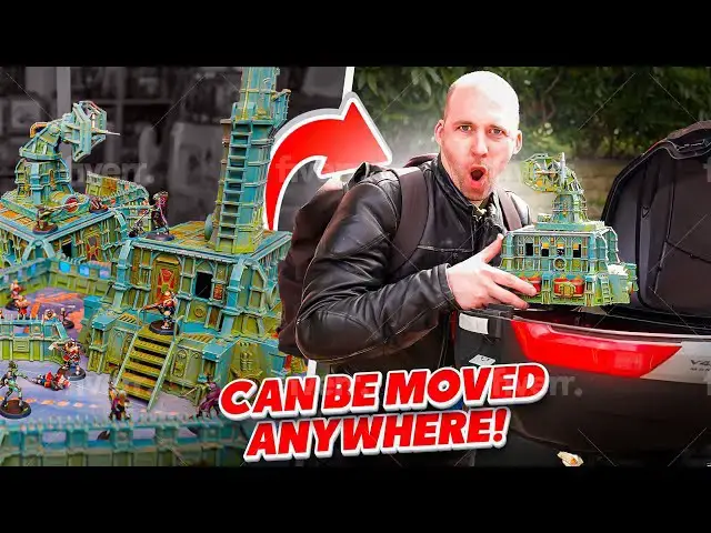 'Video thumbnail for Easy, Portable, Warhammer 40K Scenery!'