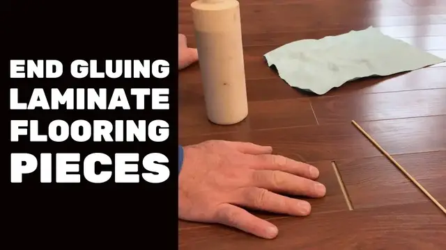 Video thumbnail for BASEMENT FINISHING COURSE VIDEO: End Gluing Laminate Flooring Pieces