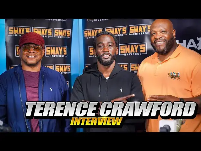 Video thumbnail for TERENCE CRAWFORD On Fighting TANK DAVIS, Investments, ERROL SPENCE Rematch | SWAY’S UNIVERSE