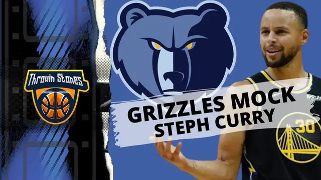 Video thumbnail for Grizzlies mock Steph Curry while kicking Warriors' ass