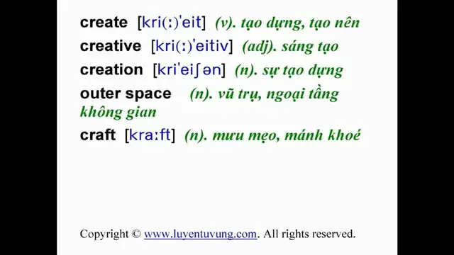 Video thumbnail for Learn English Vocabulary - Grade 9 - Unit 10 - Lesson 02