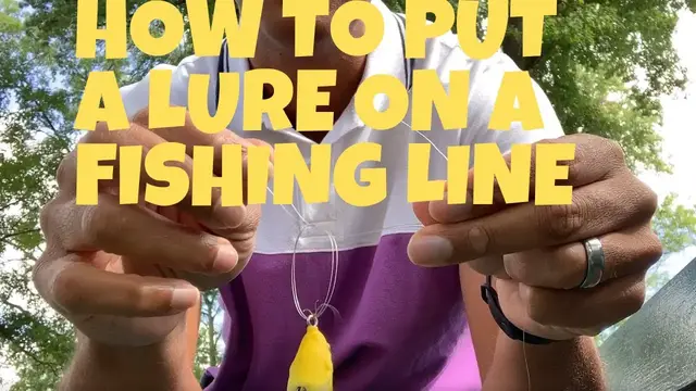 Video thumbnail for How To Put A Lure On A Fishing Line - How To Tie A Fishing Knot - How To Tie A Palomar Knot