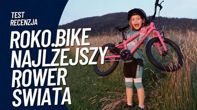 'Video thumbnail for roko.bike czyli testujemy najlżejszy 16 calowy rower świata'