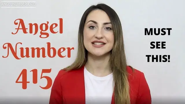 'Video thumbnail for 415 ANGEL NUMBER - Must See This!'