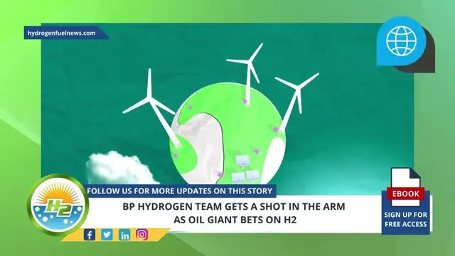 Video thumbnail for BP Hydrogen Team Gets a Shot in the Arm as Oil Giant Bets on H2