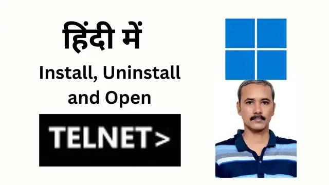 Video thumbnail for How to Install, Uninstall, and Open Telnet on Windows 11 (2 Easy Methods)?