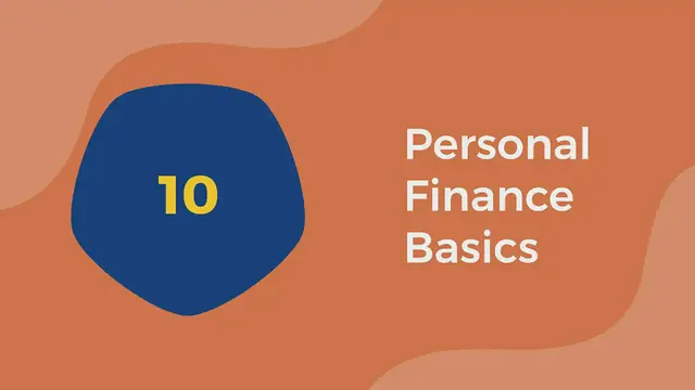 Video thumbnail for 10 Personal Finance Basics