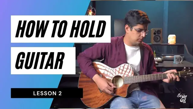 Video thumbnail for How To Hold The Guitar And Guitar Pick | Lesson 2
