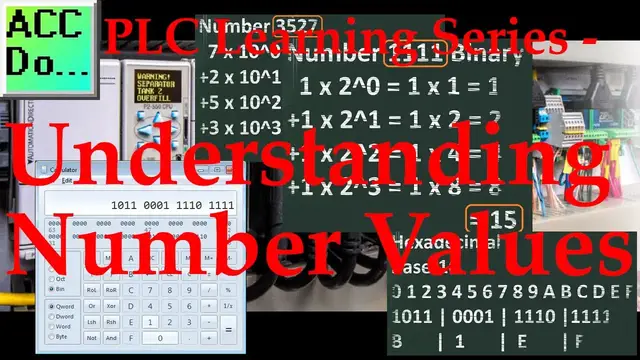 Video thumbnail for PLC Learning Series - Understanding Number Values