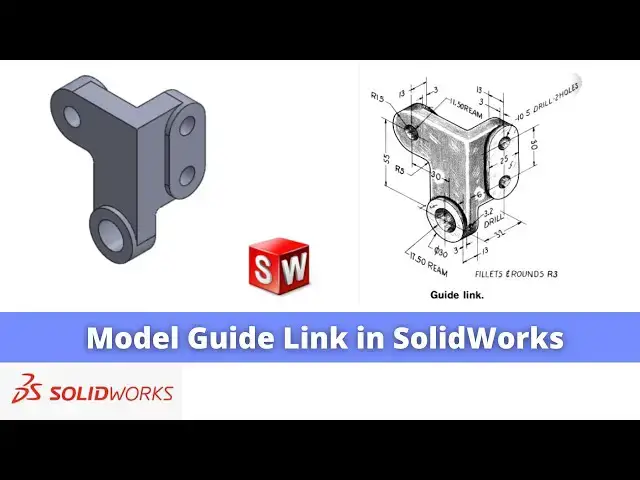 'Video thumbnail for Model Guide Link in SolidWorks  | SolidWorks Tutorial | SolidWorks Part Modeling |'