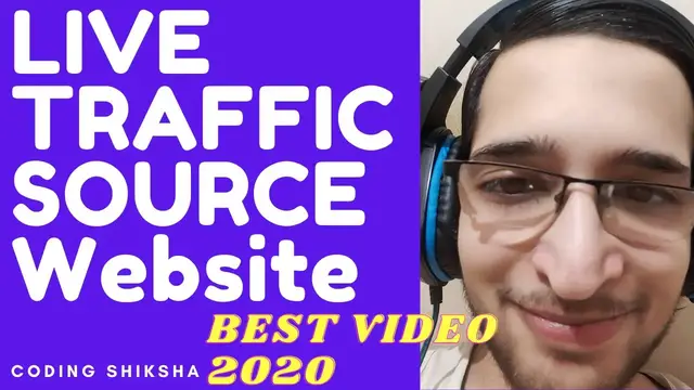 Video thumbnail for Google Analytics Full Traffic Sources For My Website CodingShiksha.com Live October 2020