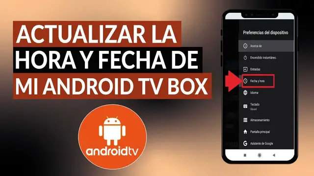 Video thumbnail for Cómo poner o actualizar la hora y la fecha de mi ANDROID TV BOX en la pantalla de inicioc